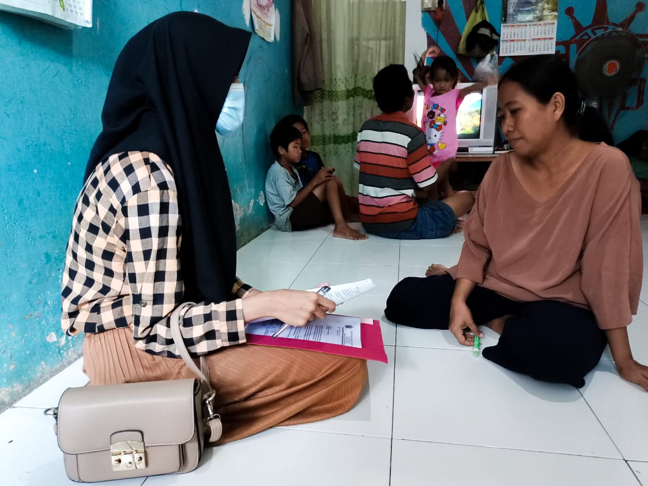 Kunjungan Pertama dengan Ibu Nur Baiti Rahma